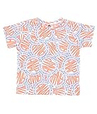 ANAP KIDS サークルネオンロゴ柄Tシャツ オレンジ 130