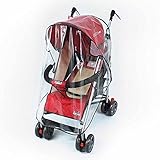 ベビーカー用レインカバー　ベビーカー汎用カバー　透明　防水　防塵/雨/風盾