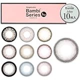 [ 益若つばさ プロデュース ] カラコン エンジェルカラー バンビ ワンデー angelcolor bambi series 1day【1箱10枚入】PWR：-01.00／COLOR：アーモンド