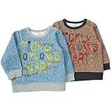【アウトレット】 La Chiave トレーナー (80～130cm) キムラタンの子供服 ダークブルー 90 ( 53373x53573-154 )
