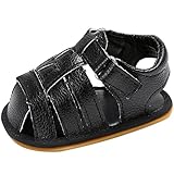(カエルフロッグ)男児のサンダル ボーイベビー　赤ちゃん 涼しい　シューズ 柔らか　マジックテープ　付け ブラック 0-6ヶ月に対応 夏