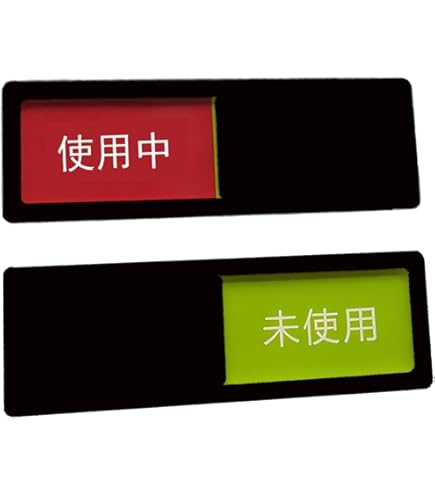 Amazon | (ヨーテイ) Youtei 未使用 使用中 プレート 突起で