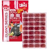 クリーン赤虫 ミニキューブ 40g 1枚 冷凍飼料 キョーリン エサ スリーステップ殺菌・ビタミン含有冷凍フード