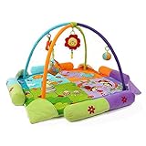 Zicac　赤ちゃんプレイマット室内 ベビージム　遊びマット　音楽　動物園