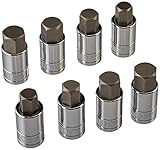 ATD Tools ATD-13788 8 Pc. Large Size Sae, Metric Hex Bit Socket Set