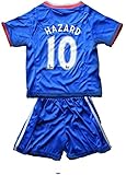 2015 / 2016チェルシーFCホームEden Hazard Football Soccer Kids Jersey & Short ( 8 – 9歳）