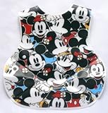 お食事スタイ お食事エプロン ご飯 飲み物 立体エプロン ビニールエプロン 離乳食 ベビー用品 洗えるお食事エプロン 出産祝い ギフト (ミッキーマウス)