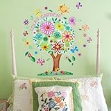 Oopsy Daisy Flower Tree Peel and Place Wall Art, 54 by 45 by Oopsy Daisy I [並行輸入品]