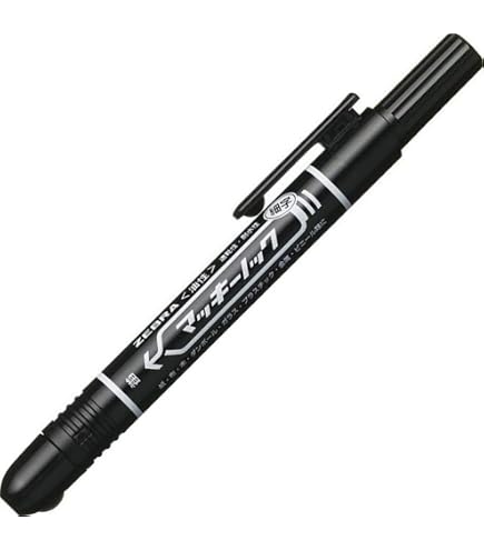 Amazon | ゼブラ 油性ペン マッキーノック 細字 青 1本入 P-YYSS6-BL