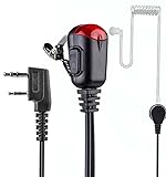 【SINCONTOOLS】PJ39-BF ケンウッド用・インカム用・ BAOFENG対応 イヤホンマイク 透明チューブ式 2ピン用 片耳 トランシーバー用アマチュア ハンディ無線機対応 UBZ-LS20 UBZ-LP20 UBZ-LP20B UBZ-LM20 UTB-10 UV-5R UV-5RA UV-5RE UV-5R Plus GT-3TP GT-5TP BF-777 BF-888Sに対応