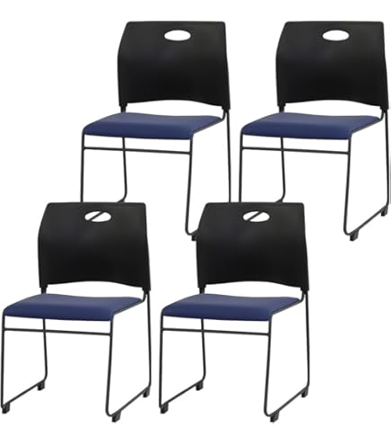 Amazon | axona AICHI ミーティングチェア・多目的チェア 収納タイプ