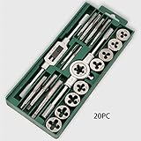MXTBY メトリックテーパーダイテーパーダイアフラムクロスティースシルクタッピングスーツ12/20個