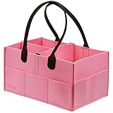 「dodokids」 フェルト製 ベビー用品収納バッグ おむつストッカー 折りたたみ式 おむつストッカー おむつ収納ケース おむつボックス おむつ オムツ 折りたたみ ボックス 収納箱 出産祝い 雑物