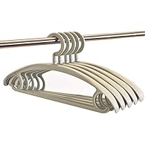 Amazon.co.jp: TIANYI 10本組 衣類ハンガー すべらない 頑丈