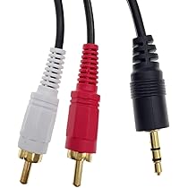 Amazon | Hjiopkul 18メートル2RCA(赤・白) 変換 オーディオ