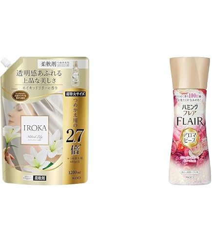 Amazon | フレアフレグランス IROKA 液体 柔軟剤 香水のように上質で