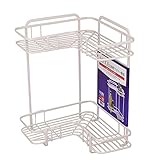 パール金属「ヴェリィ L型コーナーラック2段【IT】(#9804451)(H-9772)」 キッチン 収納 小物 整理 ワイヤー