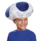 Disguise Mushroom Hat - Child Blue Costume [並行輸入品]