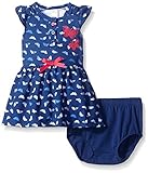 Petit Lem Baby Girls' 2 Piece Set Dress and Panty-Butterfly C Butterfly 9 Months [並行輸入品]
