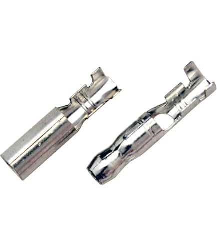 Amazon.co.jp: 絶縁付き 自動車用 ギボシ端子 オス メス 各50個