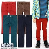 (ディラッシュ) DILASH 秋'14 ストレッチビエラ起毛センタープレスパンツ 100 オレンジ