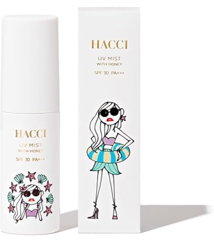 HACCI ハッチ 日焼け止めミスト CF 80ml Amazon.co.jp: HACCI(ハッチ)日焼け止めミスト CF （80mL）（SPF30/PA