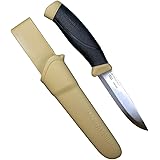 モーラナイフ (Morakniv) コンパニオン ステンレス 刃厚2.5mm キャンプナイフ アウトドアナイフ (デザート)