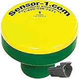 Sensor-1 DS-GPSM-TJ1-Y/G 1 Hz GPS Speed Sensor, Yellow Top and Green Stem Housing with Tee-Jet Conne