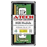 A-Tech 8GB RAM 交換用 Micron MTA4ATF1G64HZ-3G2E2 | DDR4 3200MHz PC4-25600 1Rx16 1.2V SODIMM 260ピン メモリモジュール