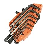 ブラックメタル1.5ミリメートル2ミリメートル2.5ミリメートル3ミリメートル4ミリメートル5ミリメートル5.5ミリメートル6ミリメートル8ミリメートル10ミリメートル六角キーレンチセット