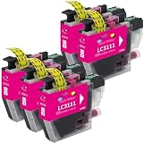 LC3111-M 互換インク5本セット (LC3111-M マゼンタ*5) 互換インクカートリッジ 大容量 残量表示機能付 ICチップ対応（安心2年パック/注文後1日以内に配送）対応機種:DCP-J582N DCP-J982N-W/B DCP-J978N-W/B DCP-J972N DCP-J973N-W/B DCP-J572N DCP-J577N MFC-J903N MFC-J893N MFC-J898N MFC-J998DN MFC-J998DWN MFC-J738DN MFC-J738DWN DCP-J981N