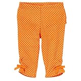 （ジンボリー）GYMBOREE ドット柄 オレンジレギンス (0-3M/50-60cm) [並行輸入品]