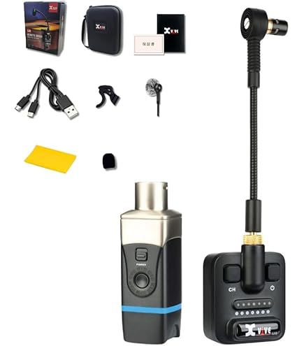 Amazon | Xvive エックスバイブ U8 Acoustic Guitar Wireless System