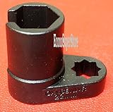 1/2 Dr O2 Oxygen Sensor Offset Socket Vacuum Switch Flare Nut Wrench 22mm 7/8 by I_S IMPORT