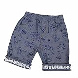 アンパンマン ハーフパンツ 7分丈 総柄 バイキンマン ドキンちゃん コキンちゃん 夏物 fpo-ta7482-9301 100cm ネイビー