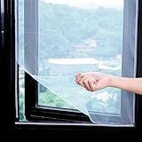 tohoinfinity 網戸 キット ２枚セット オリジナルエコバックセット DIY マジックテープ式 自宅 窓 生涯保証付き