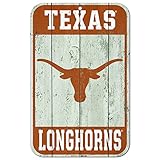 WinCraft Texas Longhorns公式NCAA 11 " x 17 "フェンスプラスチック壁サイン11 x 17 by 811264