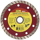 IVY Classic 38072 Swift Cut 4-1/2-Inch Dry and Wet Fiber-Cement Continuous Rim Diamond Blade with 7/