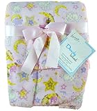 Dearly Loved Flannel Receiving Blanket & Burp Cloths Gift Set (Pink/Sweet Dreams) by Dearly loved [並