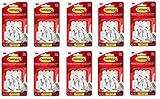 コマンドワイヤフック値パック、スモール、ホワイト、9-hooks ( 17067 – 9es ) 10-PACK
