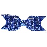 shuohu Girl 's Shiningリボンスプリングヘアクリップバレッタヘアアクセサリー US サイズ: One Size カラー: ブルー