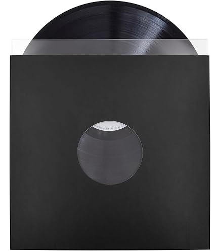 Amazon.co.jp: LPビニールレコードインナースリーブ100枚。ヘビー