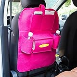 TangQI カーポケット シートバック 車内小物整理 取付簡単 車用バックシートポケット 車内収納ケース　 高容量 チャイルドシート 携帯電話収納可 カーアクセサリー 　愛車のシートの傷、汚れ防止 