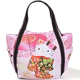 【B8-2】 Hello Kitty ハローキティ 限定 和柄 マザーズバッグ トートバッグ マザーズトートバッグ ■KITTY-WG■ (4068舞桜)