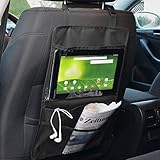 車用収納ポケット カーポケット IPAD/タブレット収納ホルダー 自動車 車内小物整理 背もたれ収納袋 席後部に取り付け簡単 大容量 収納ケース 多機能 ドライブポケット カーアクセサリー