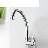 HCP Bathroom Faucet/Single cold-wall sink faucet/Leading vegetables-BHCPバスルームの蛇口/シングルコールドウォールシンクの蛇口/