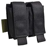 WARRIOR ASSAULT SYSTEMS WAS Double 40mm Grenade ダブル40mmグレネードポーチ W-EO-D40GP (ブラック)