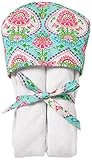 Mud Pie Hooded Towel, Spring Garden by Mud Pie