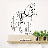 Wall Decals Horse Cowboy Animal Vinyl Sticker Nursery Room Bedroom Decal Home Decor Art Murals DA197