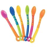 Sassy 6 Piece First Solids Soft Tip Spoons by Sassy [並行輸入品]